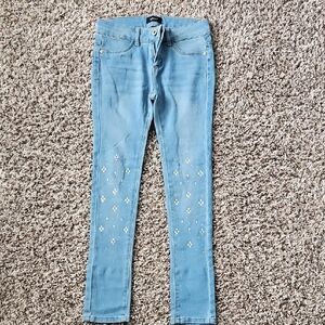 Classic Blue Straight-Leg Jeans